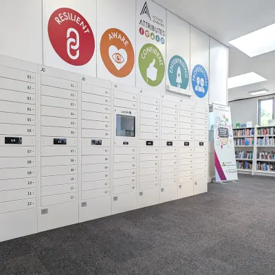 Diplomat™ Pro Smart Locker Activate Learning Banbury and Bicester College 